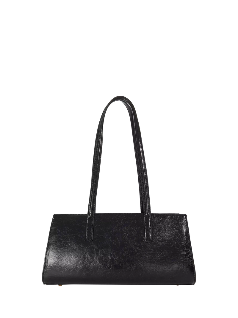 Dune London Depend tote handbag black, UK version