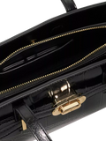 Dune London Depend tote handbag black, UK version