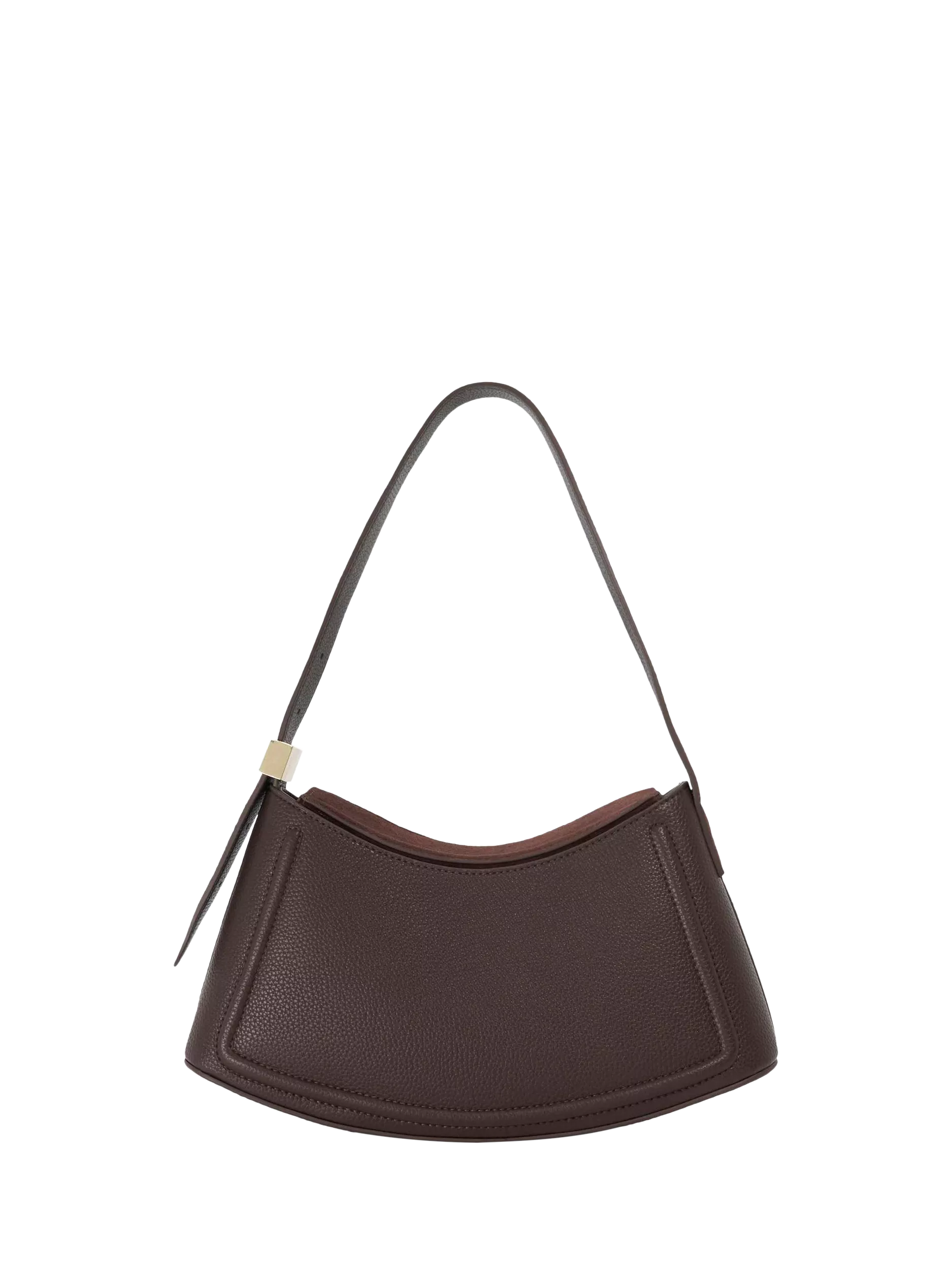 Dune London suede shoulder bag brown (British brand)