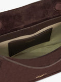 Dune London suede shoulder bag brown (British brand)