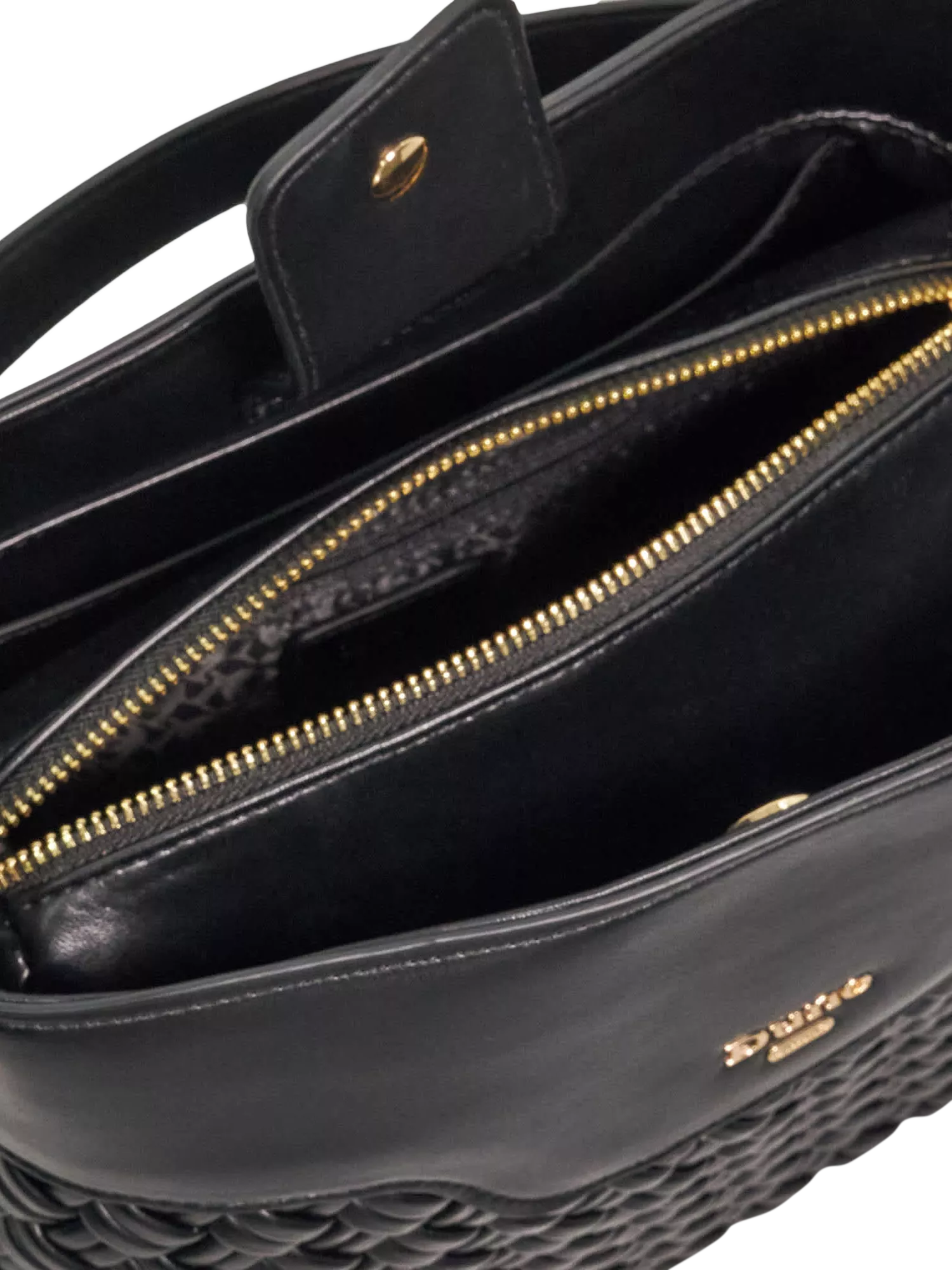 Dune London Dinidelphine shoulder bag with woven detail (British brand)