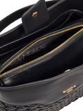 Dune London Dinidelphine shoulder bag with woven detail (British brand)