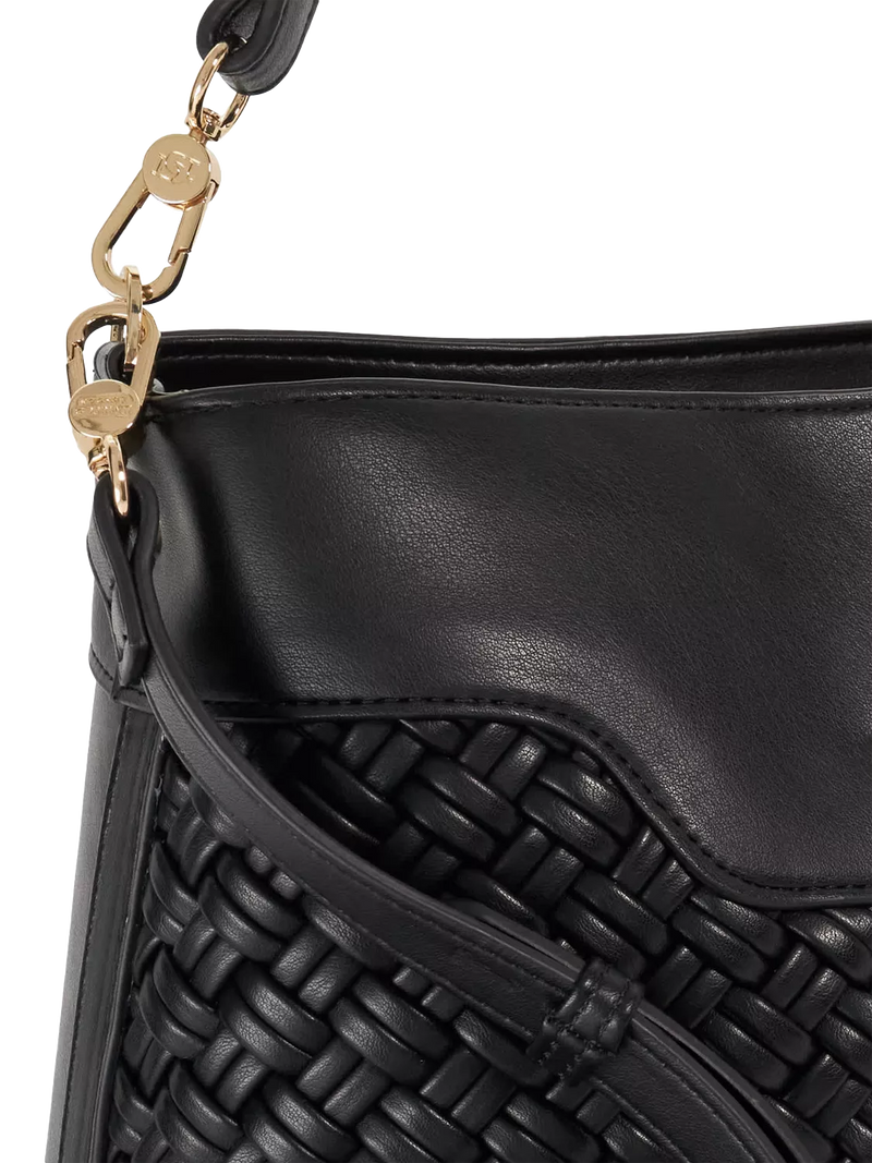Dune London Dinidelphine shoulder bag with woven detail (British brand)
