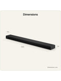 LG H7 Sound Suite soundbar black, UK version