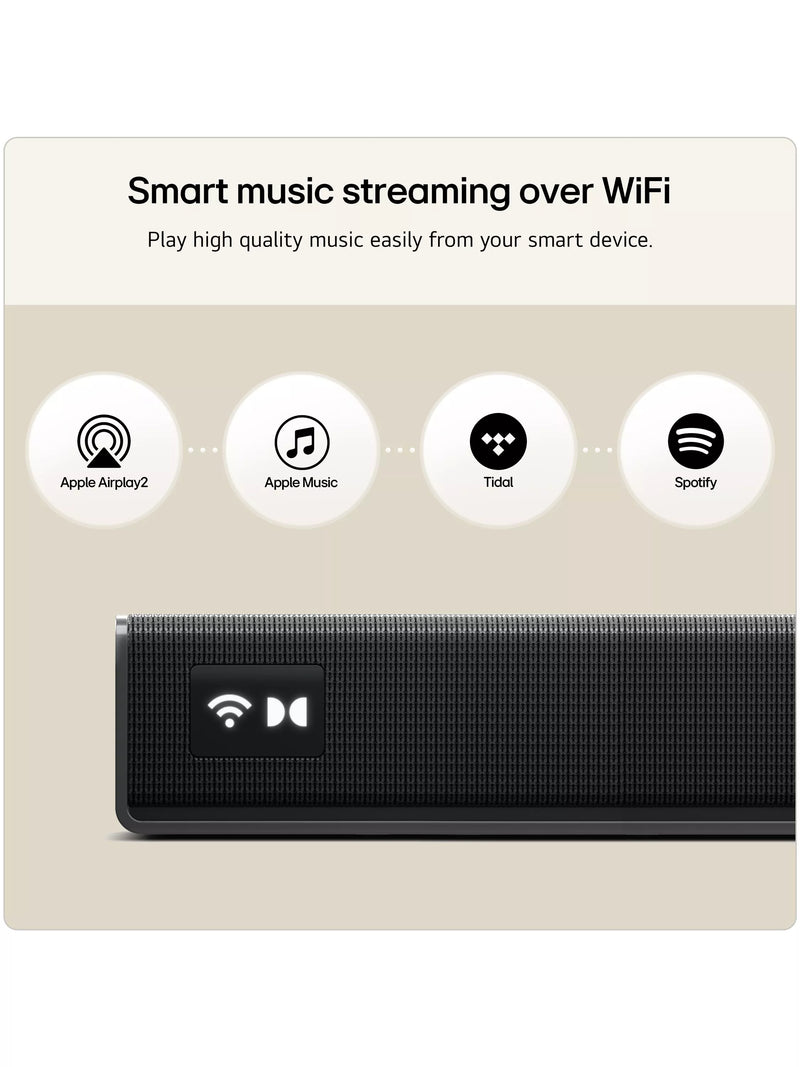 LG H7 Sound Suite soundbar black, UK version