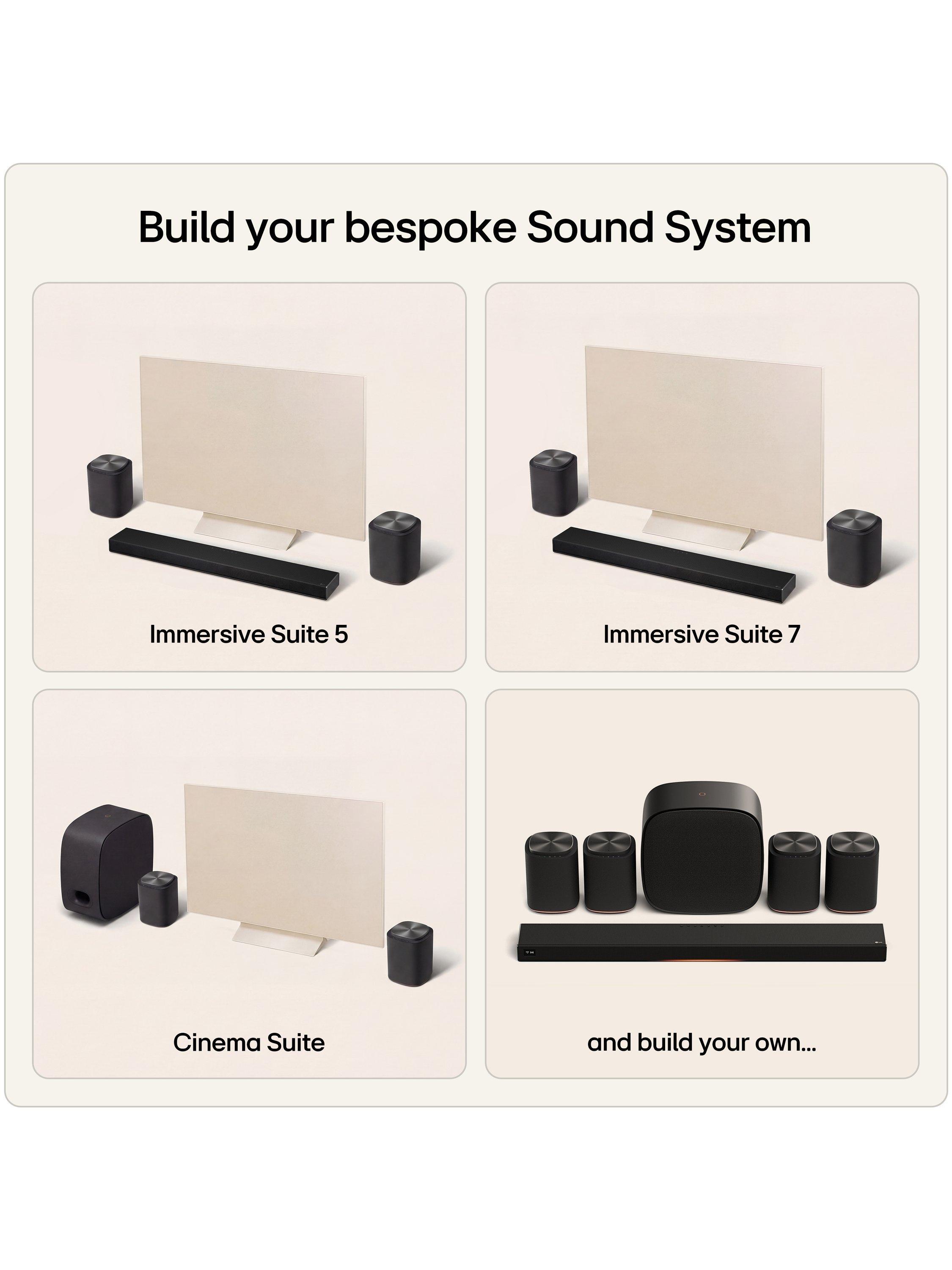 LG H7 Sound Suite soundbar black, UK version