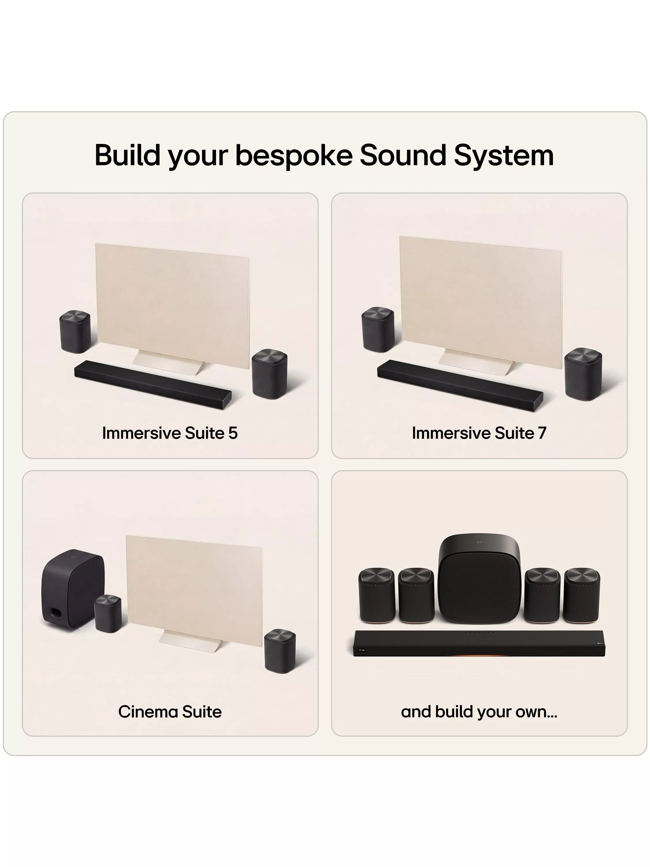 LG H7 Sound Suite soundbar black, UK version