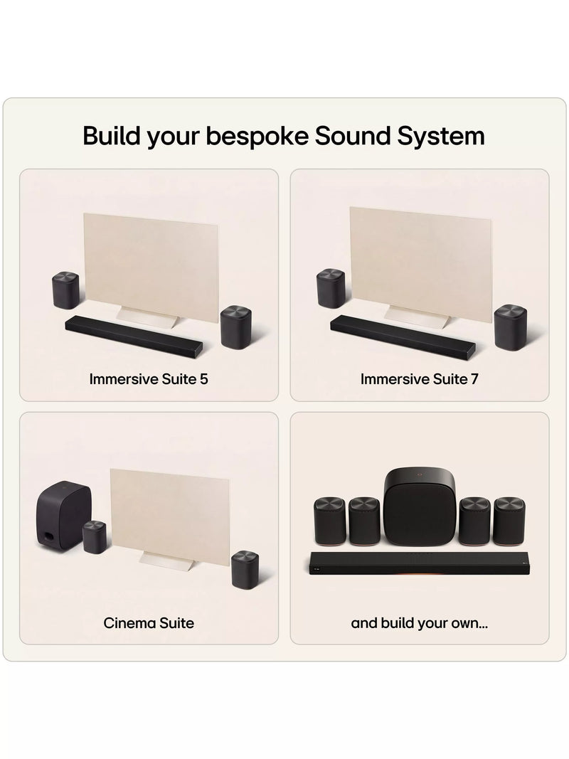 LG H7 Sound Suite soundbar black, UK version