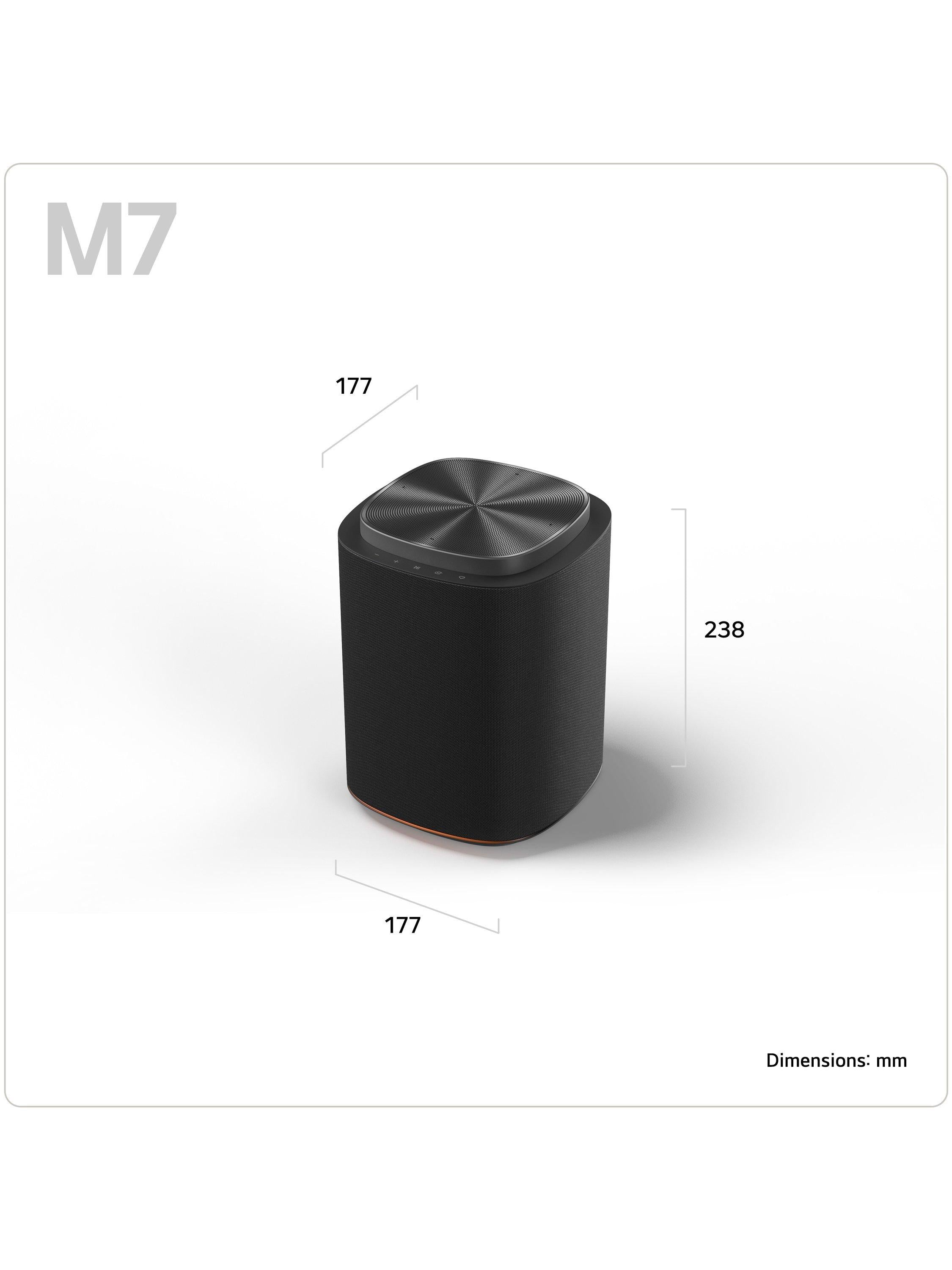 LG Sound Suite M7 speaker, imported from the UK