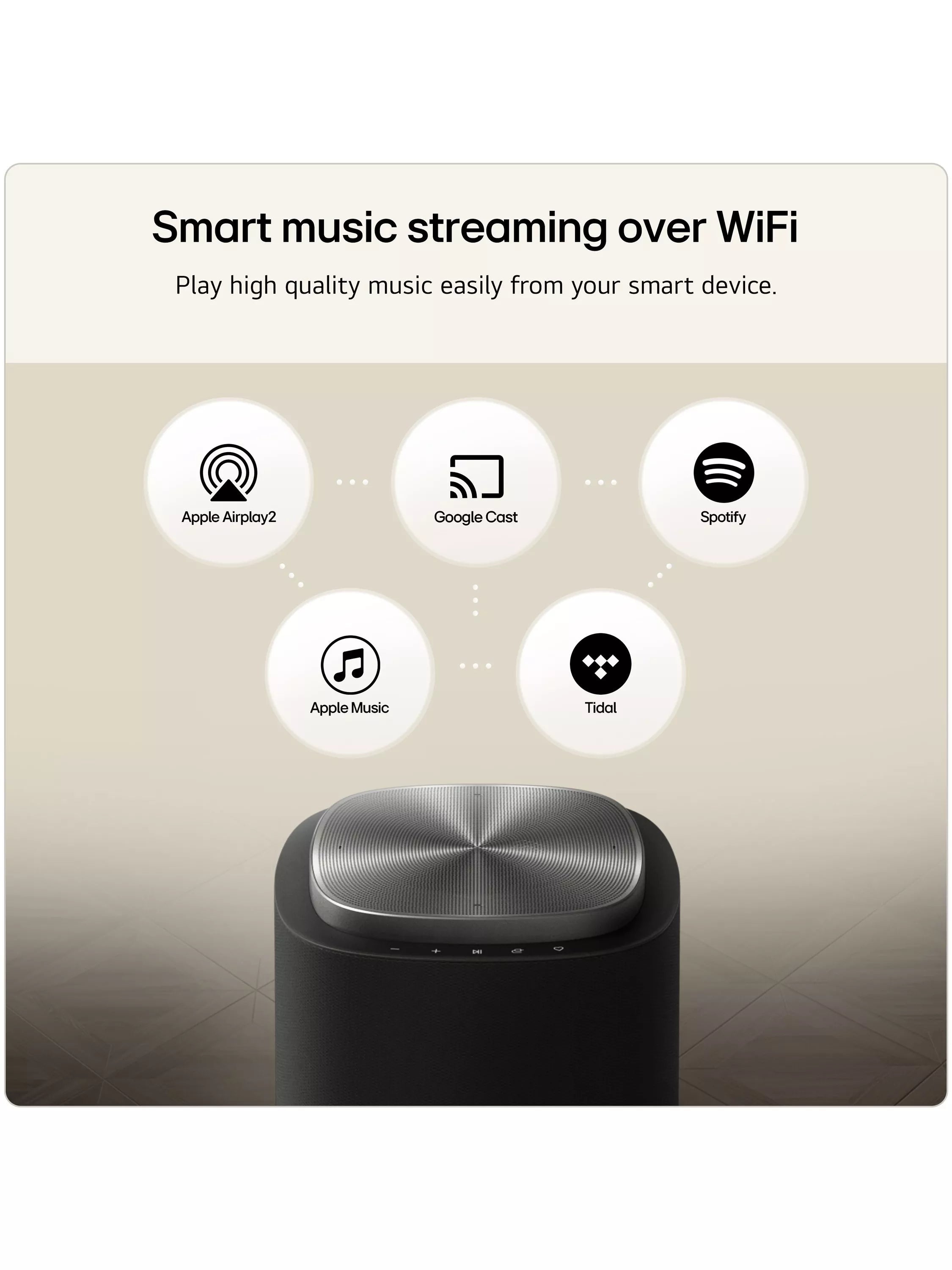 LG Sound Suite M7 speaker, imported from the UK