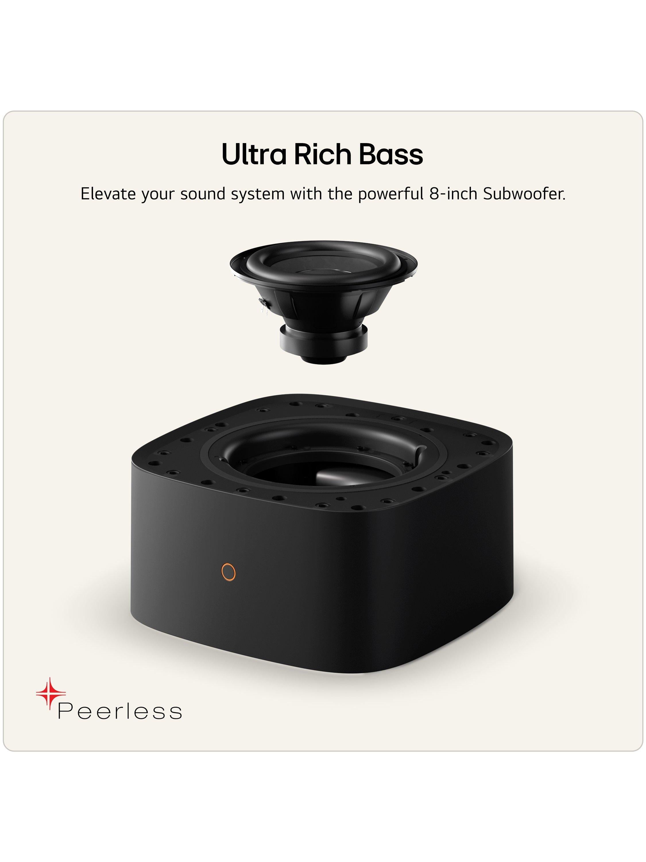 LG Wireless Subwoofer W7 - British product