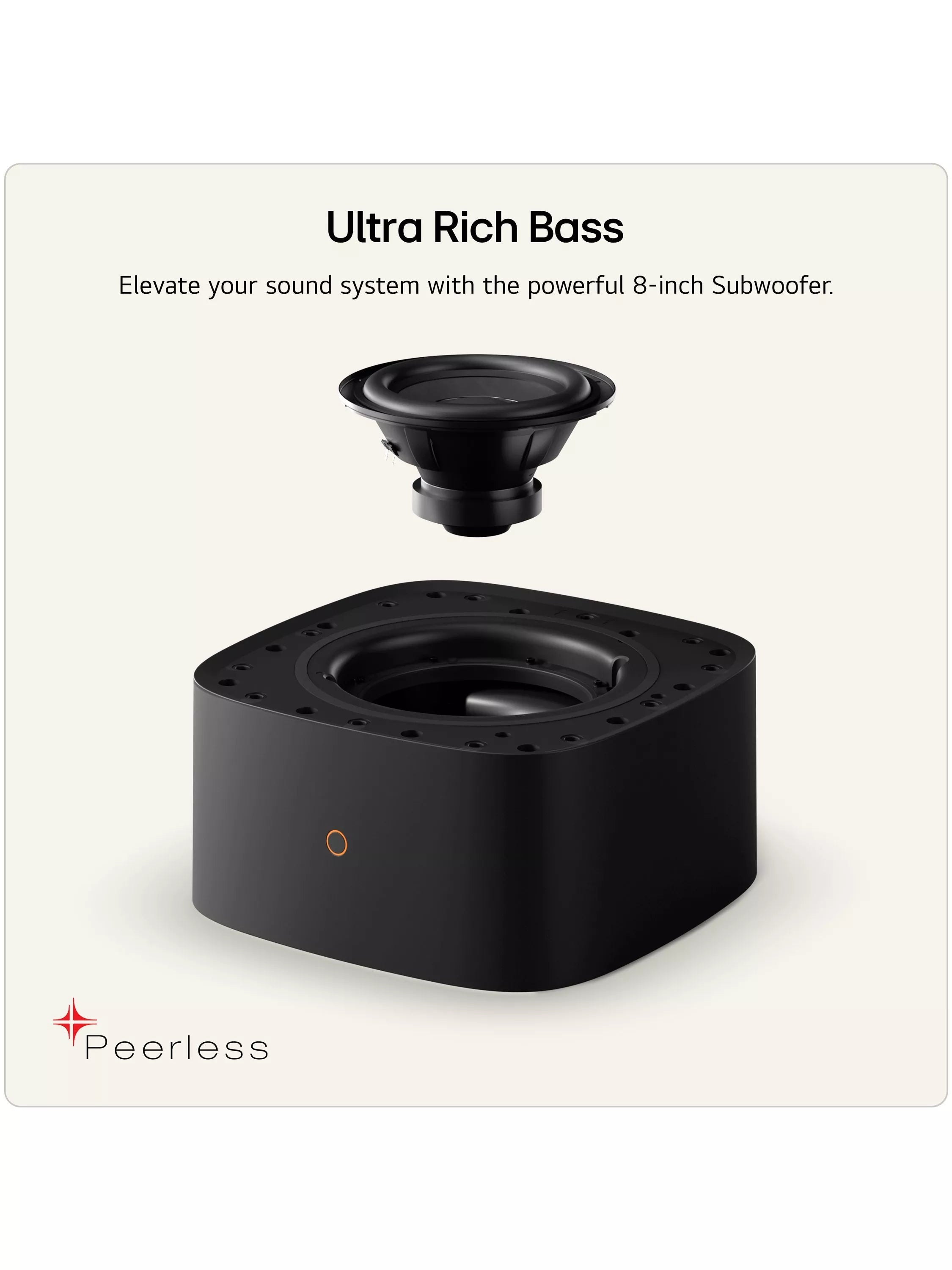 LG Wireless Subwoofer W7 - British product