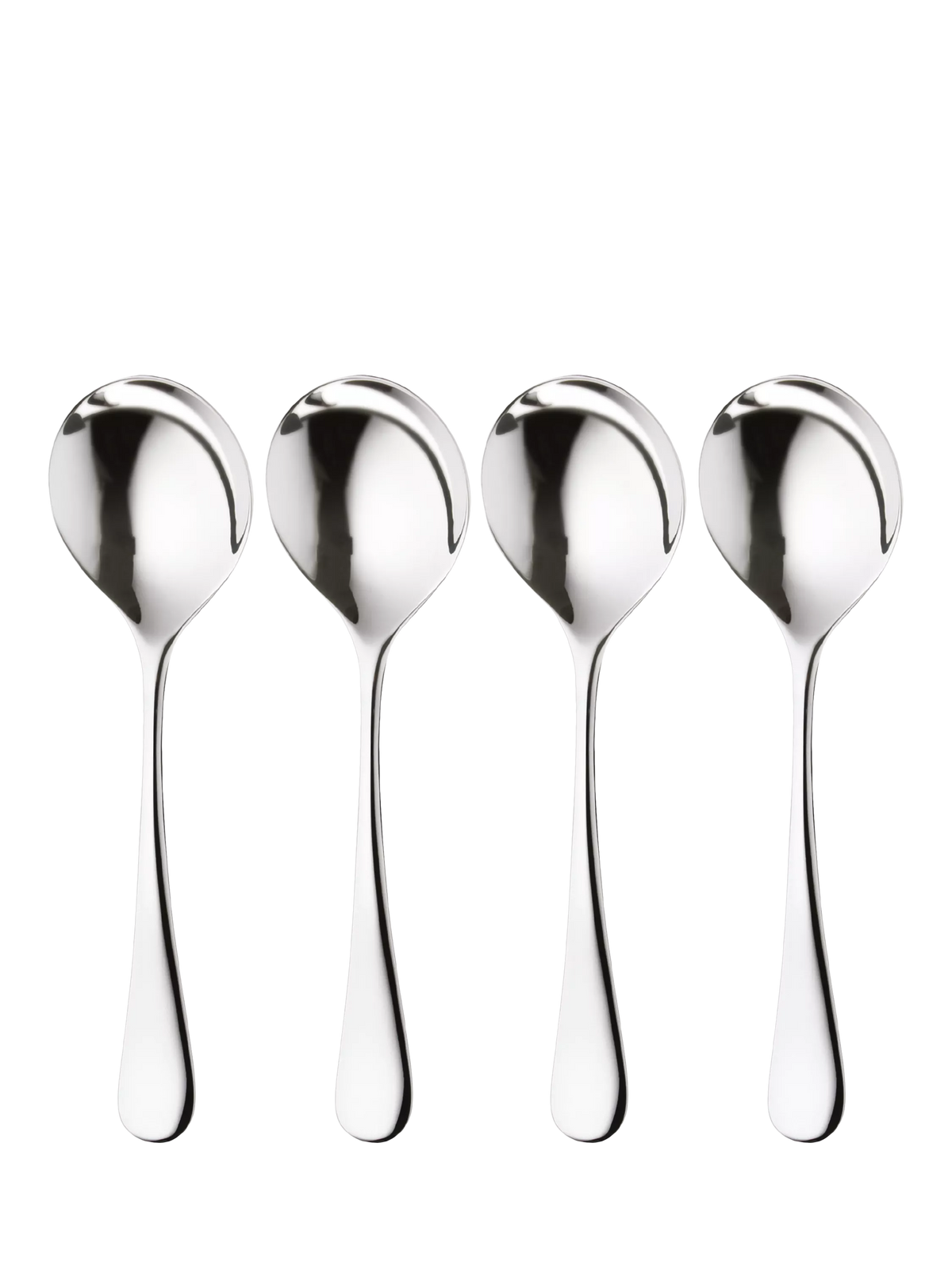Robert Welch Radford Bright soup spoon set of 4 (British brand)