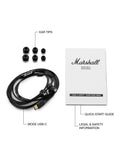 Marshall Mode USB-C in-ear headphones black (British brand)