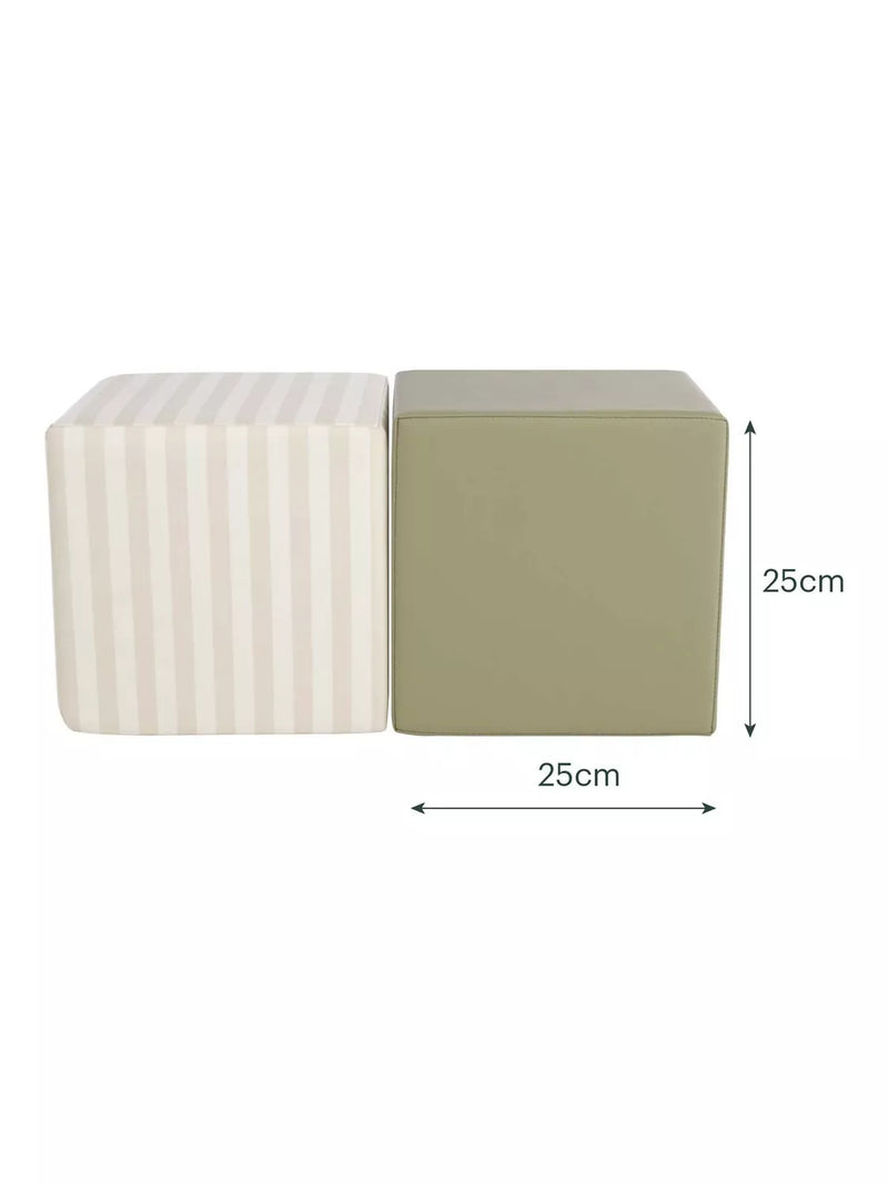 CuddleCo Soft Play Cubes Set of 2 - British product