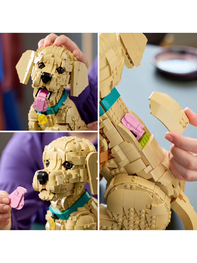 LEGO Golden Retriever Puppy building set 2102 pieces, UK version