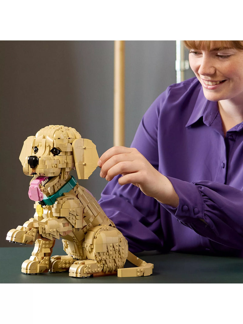 LEGO Golden Retriever Puppy building set 2102 pieces, UK version