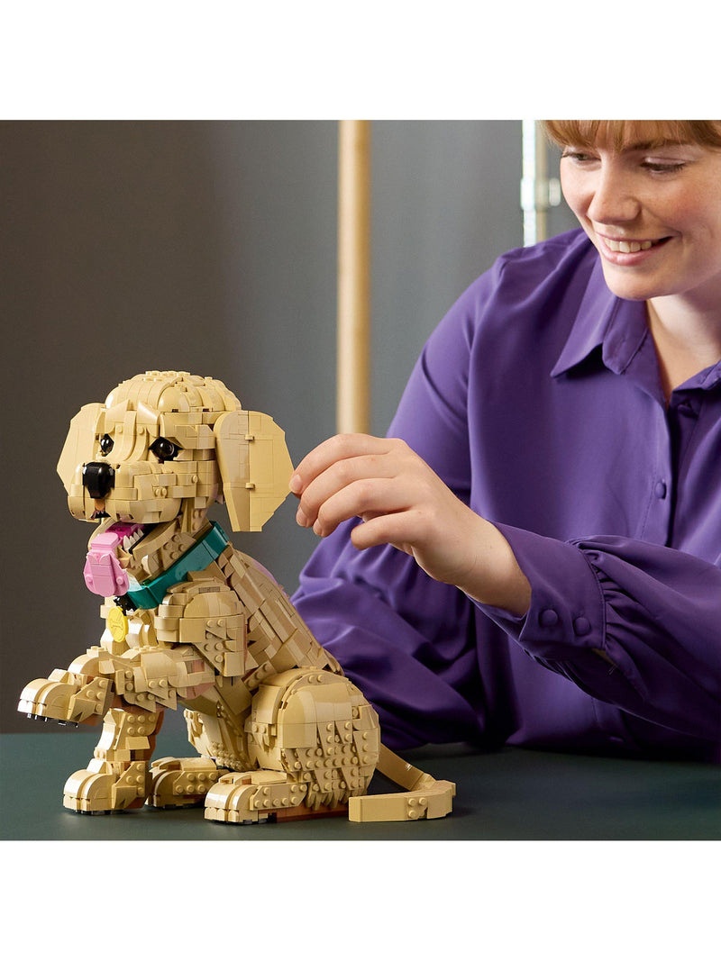 LEGO Golden Retriever Puppy building set 2102 pieces, UK version
