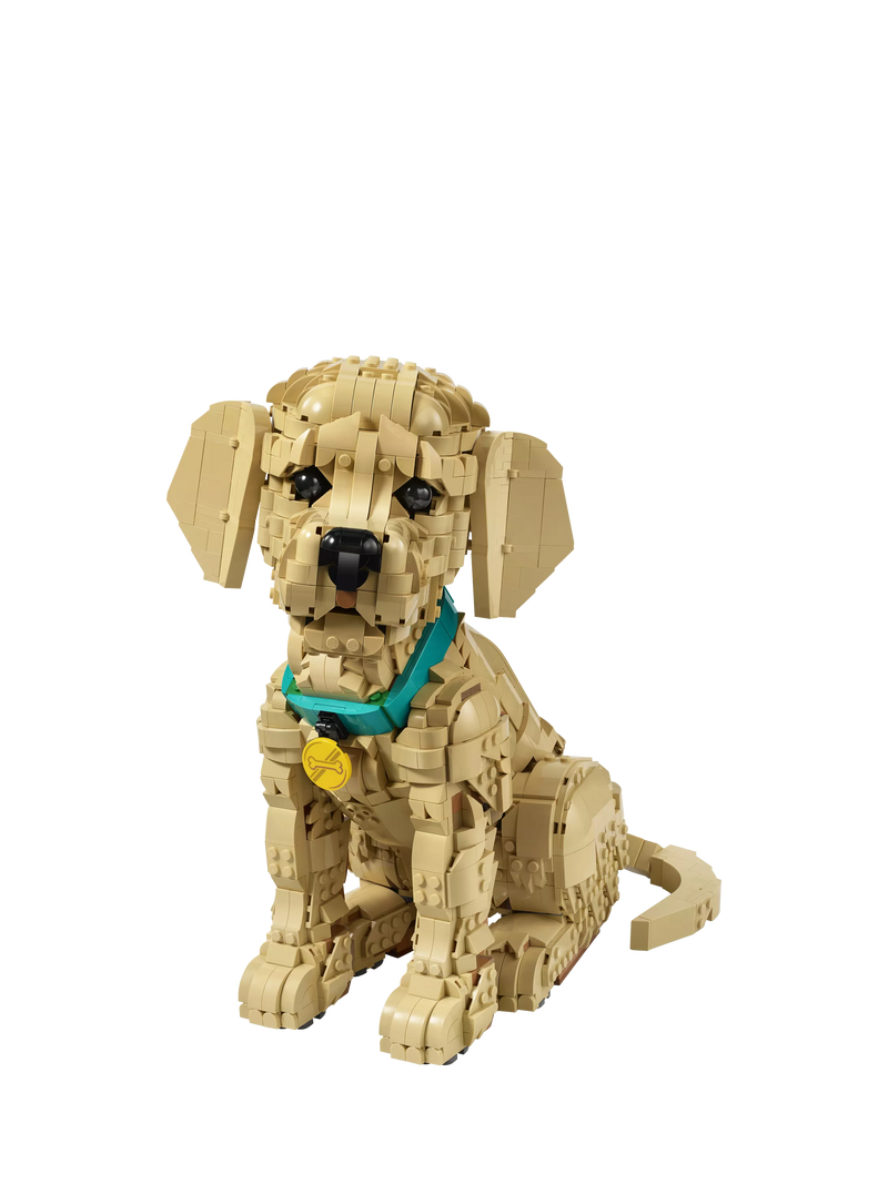 LEGO Golden Retriever Puppy building set 2102 pieces, UK version