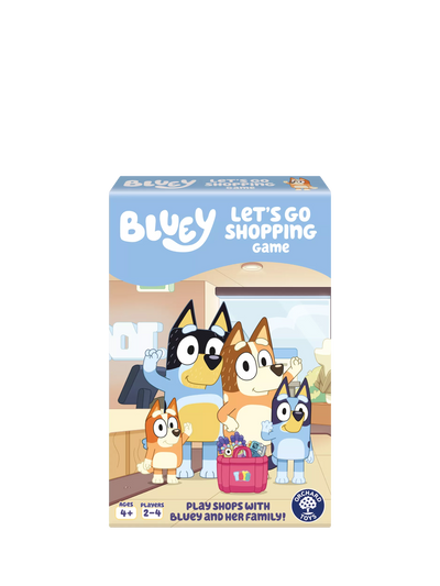 John Lewis Orchard Toys Bluey Let's Go Shopping Board Game- Buy online at McGrocer