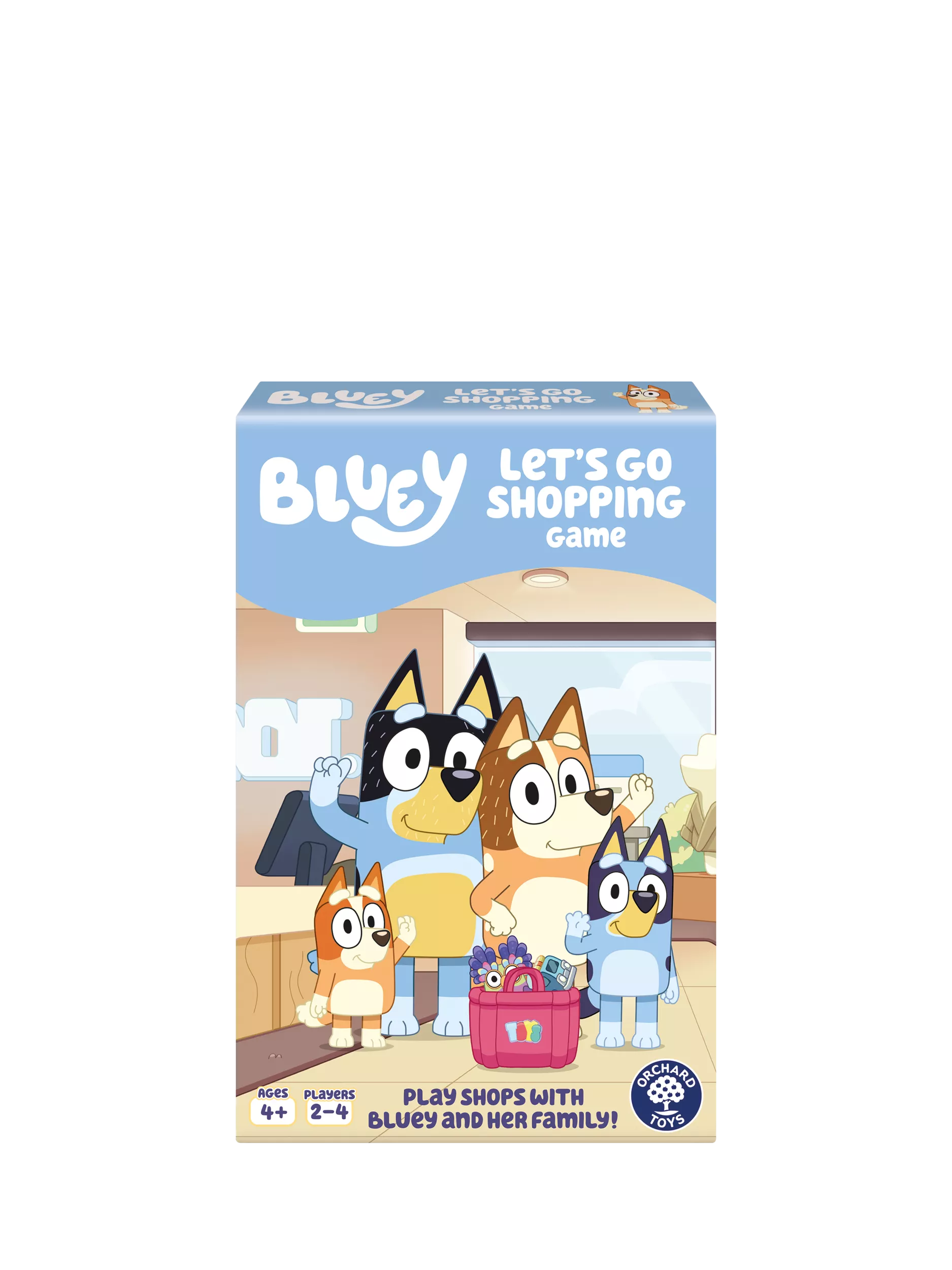 Orchard Toys Bluey Lets Go Shopping game - British product