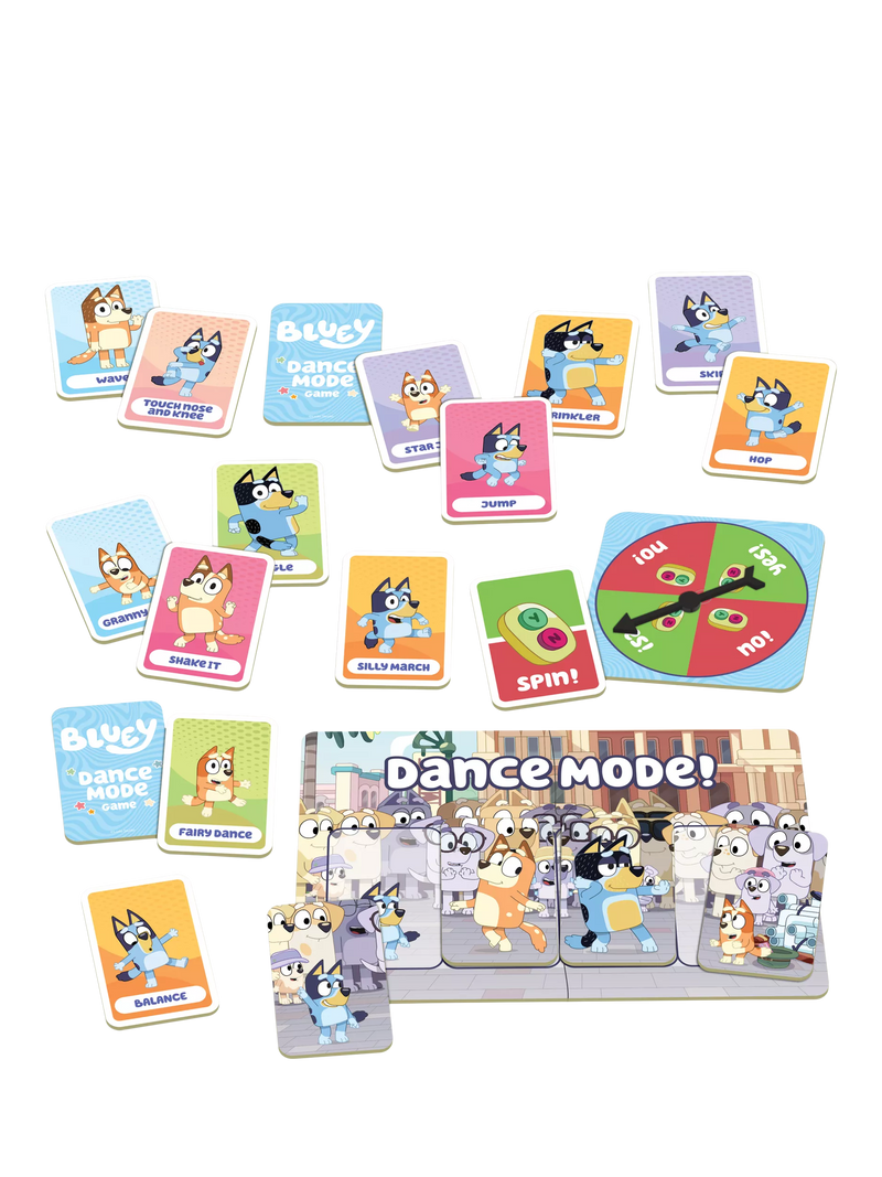 Orchard Toys Bluey Dance Mode card game - British product
