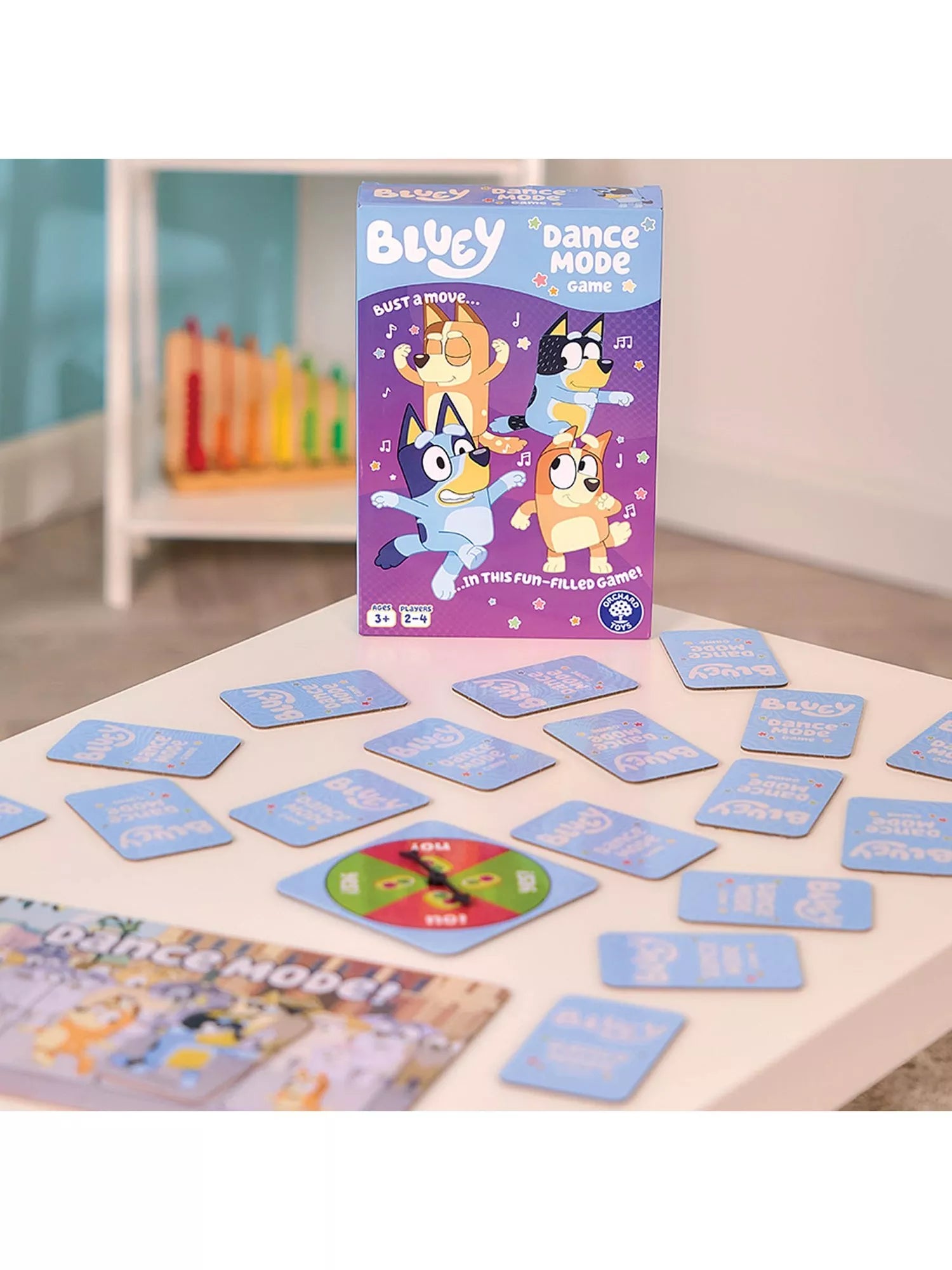 Orchard Toys Bluey Dance Mode card game - British product