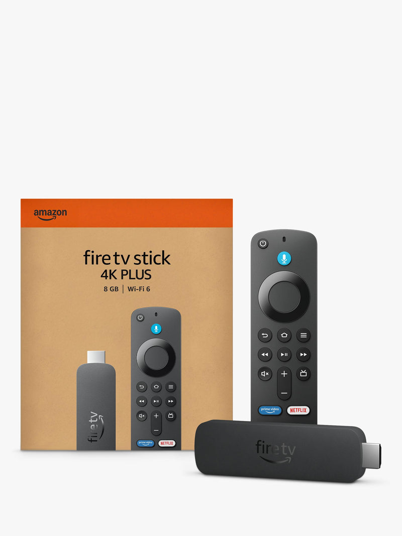 Amazon Fire TV Stick 4K Plus streaming device, UK version