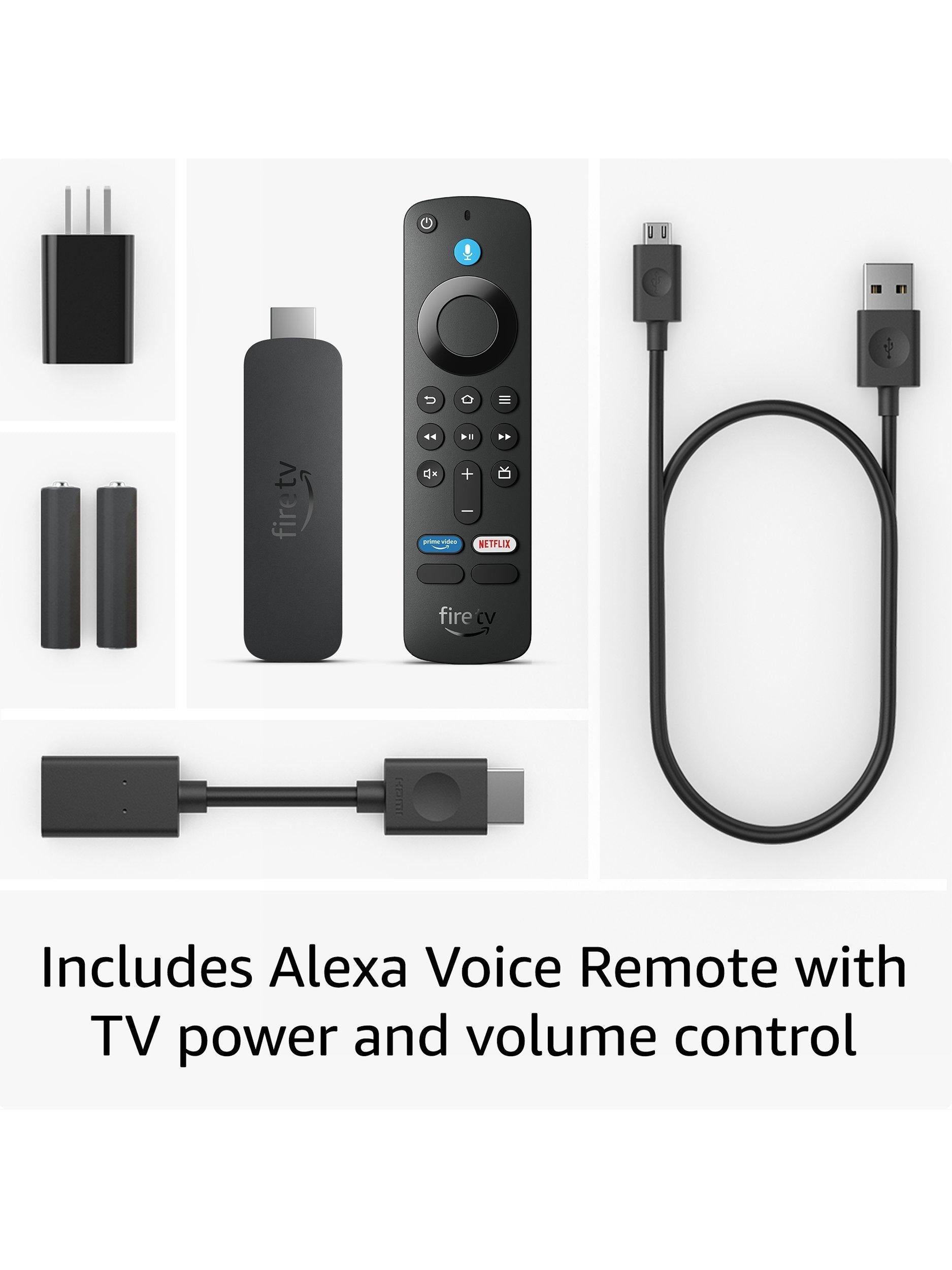 Amazon Fire TV Stick 4K Plus streaming device, UK version
