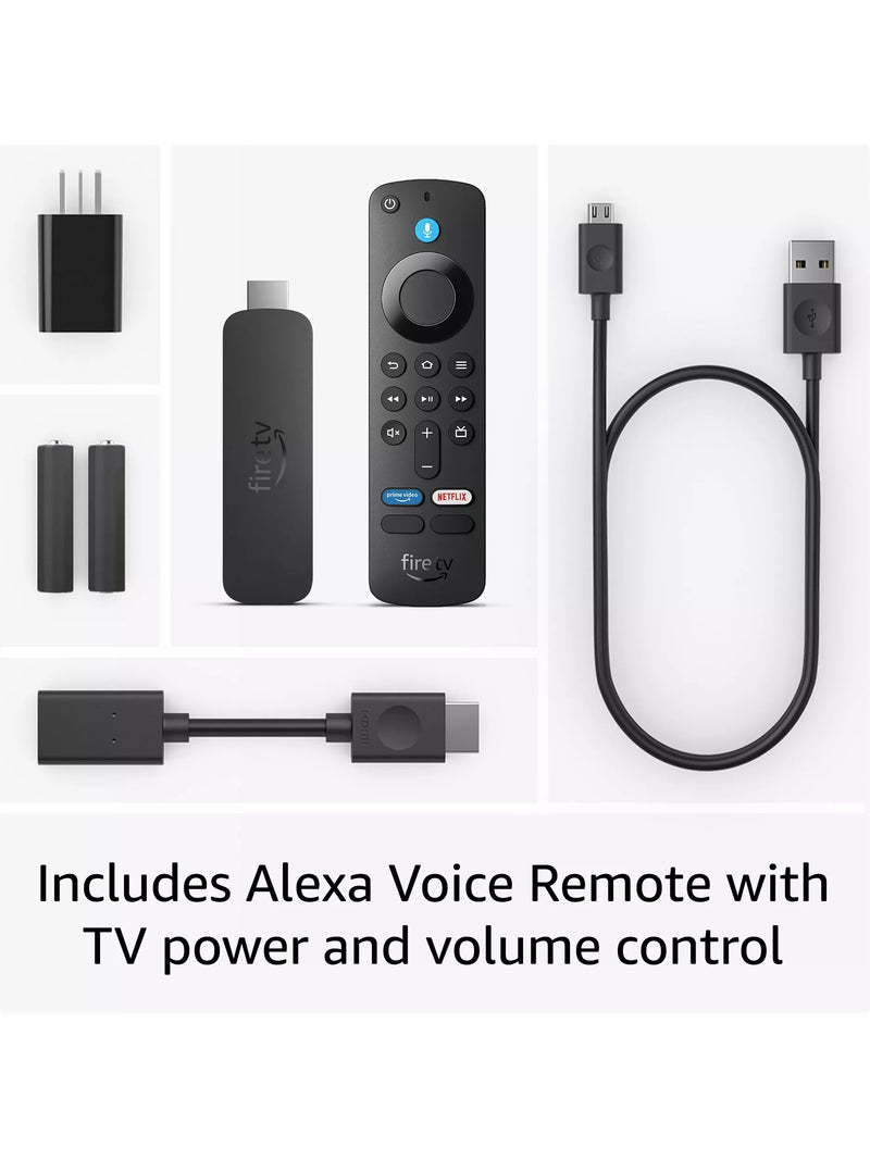 Amazon Fire TV Stick 4K Plus streaming device, UK version
