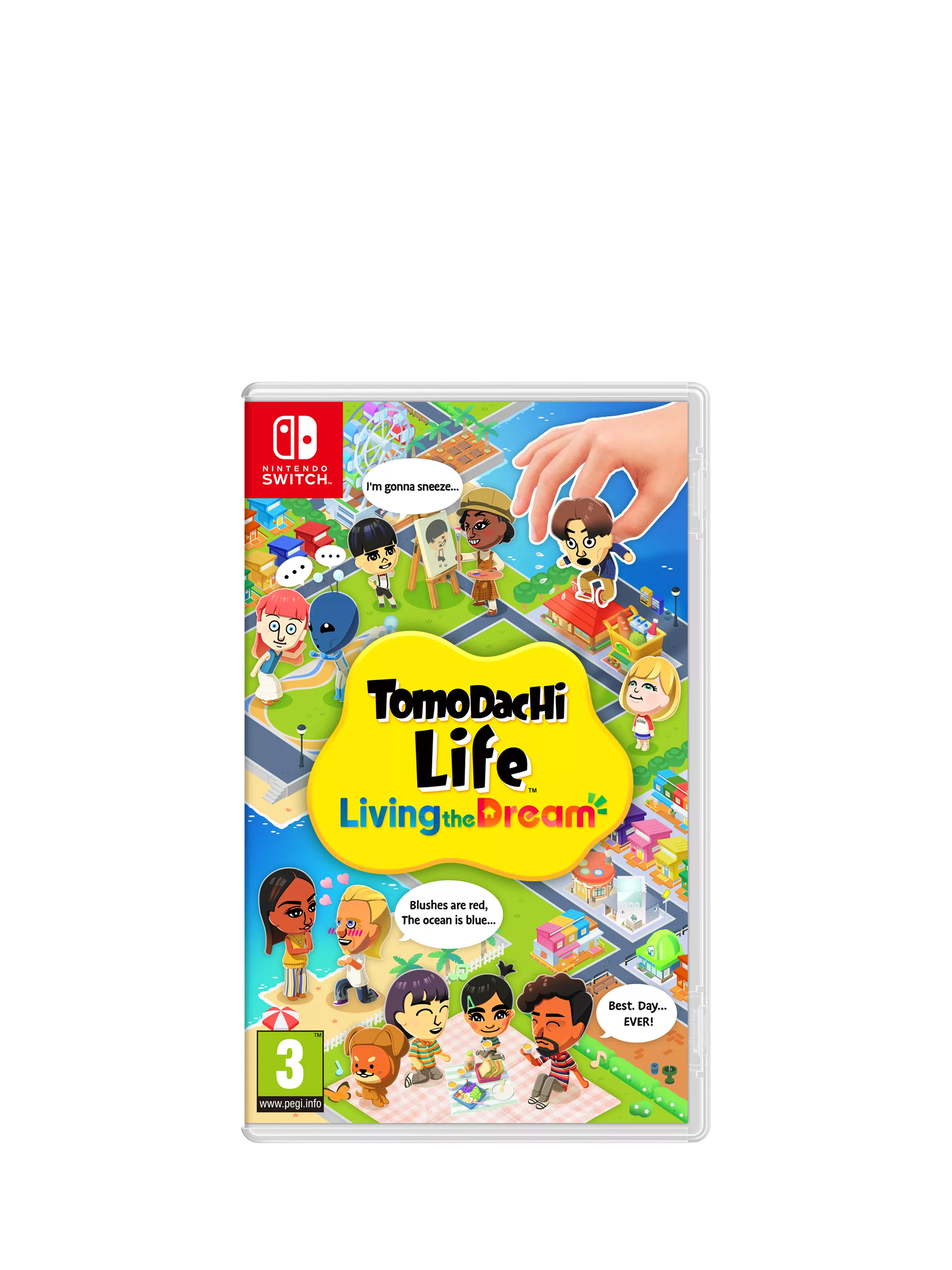 Nintendo video game Tomodachi Life for Switch, imported from the UK