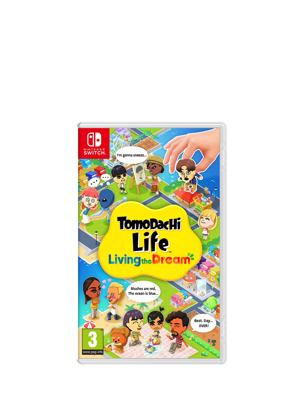Nintendo video game Tomodachi Life for Switch, imported from the UK