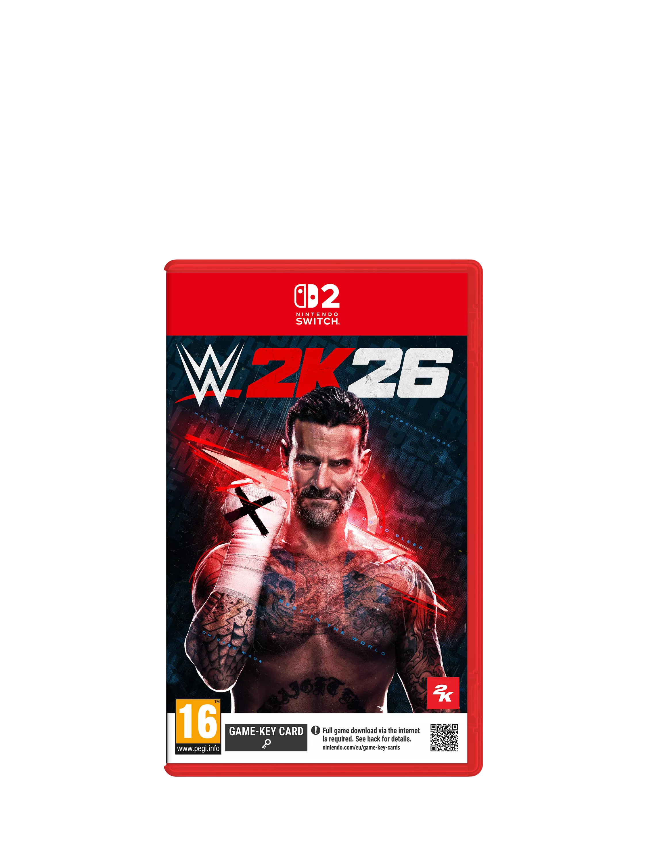 WWE 2K26 game Nintendo Switch 2, imported from the UK