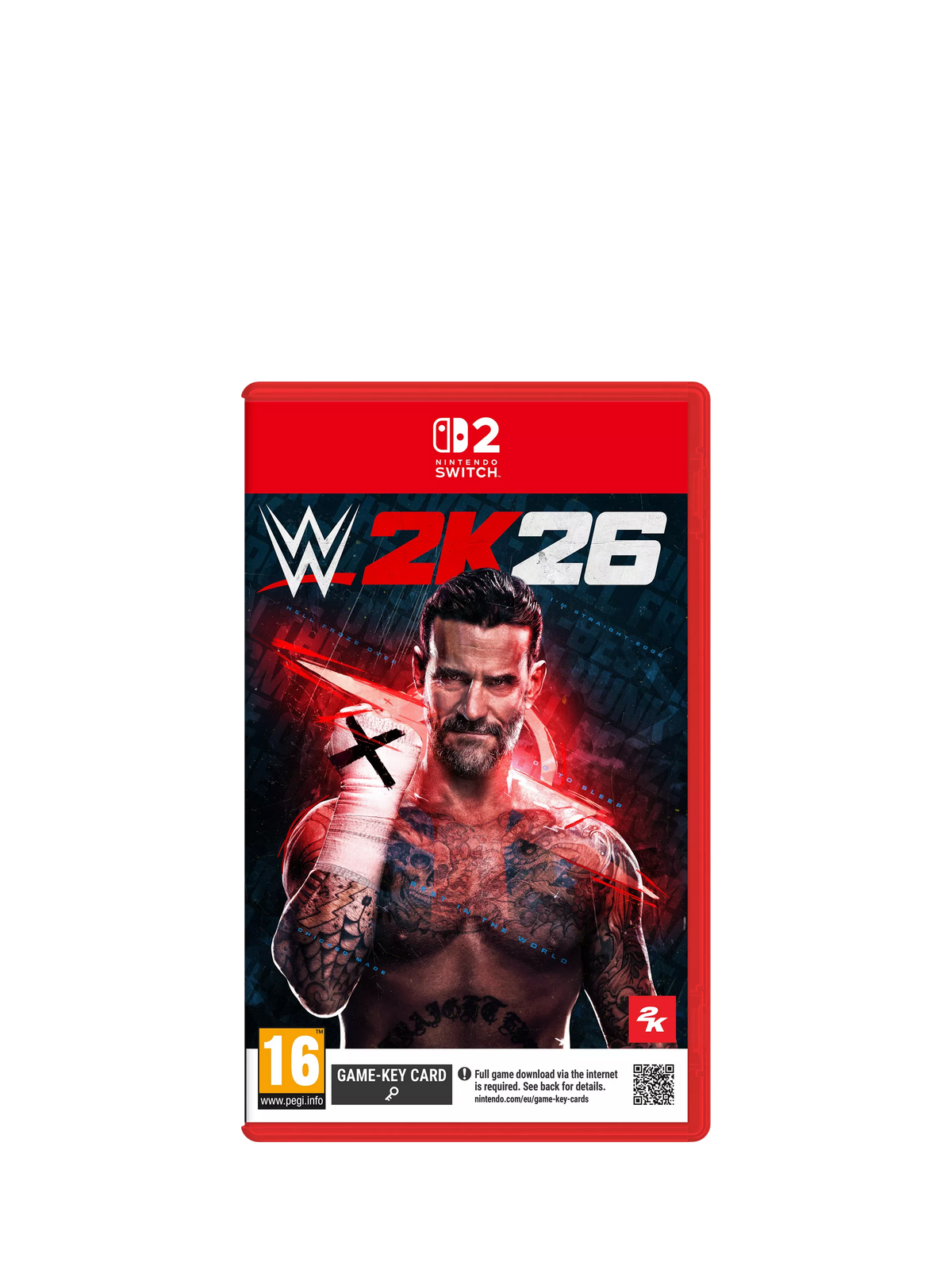 WWE 2K26 game Nintendo Switch 2, imported from the UK