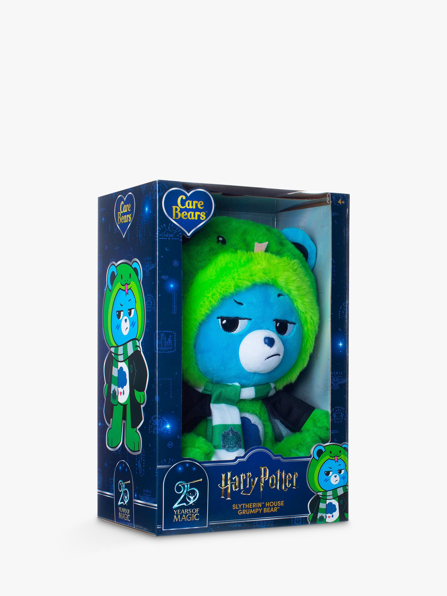 Care Bears Slytherin Grumpy Bear plush, imported from the UK