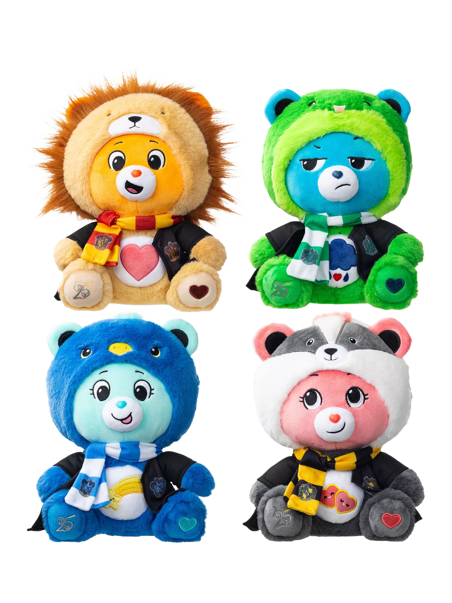 Care Bears Slytherin Grumpy Bear plush, imported from the UK