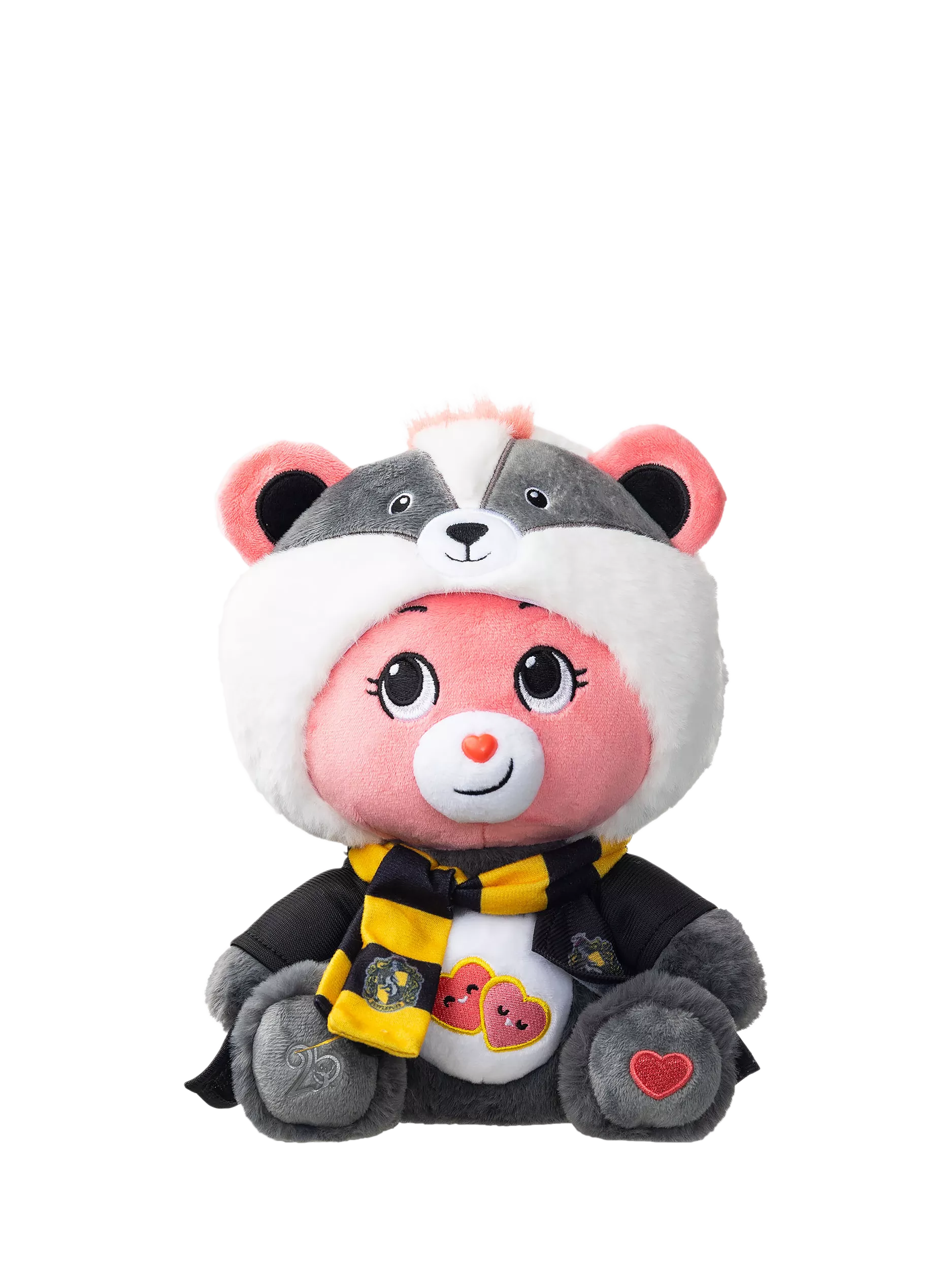 Care Bears Harry Potter Hufflepuff Love-a-Lot Bear plush, UK version
