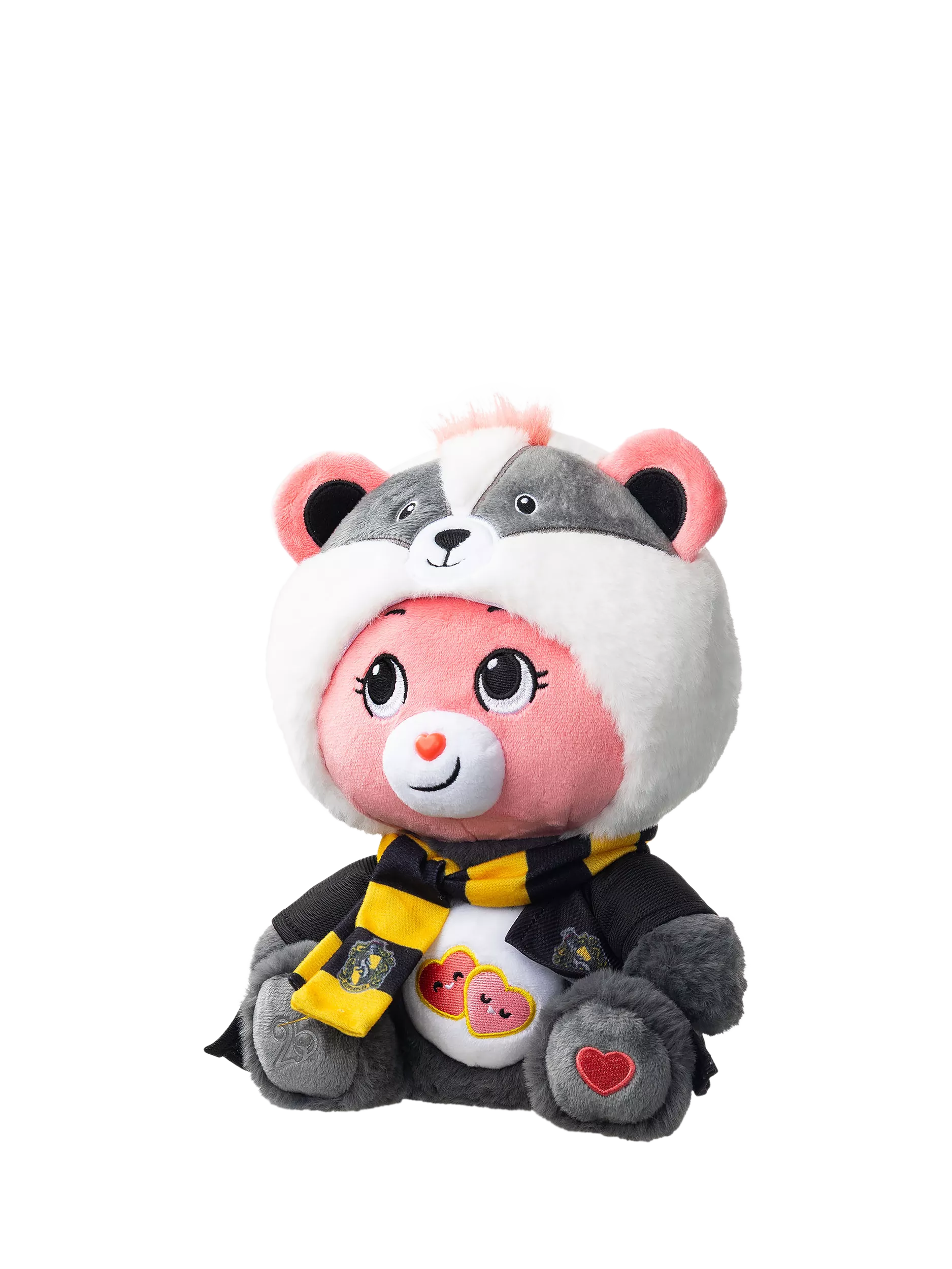 Care Bears Harry Potter Hufflepuff Love-a-Lot Bear plush, UK version