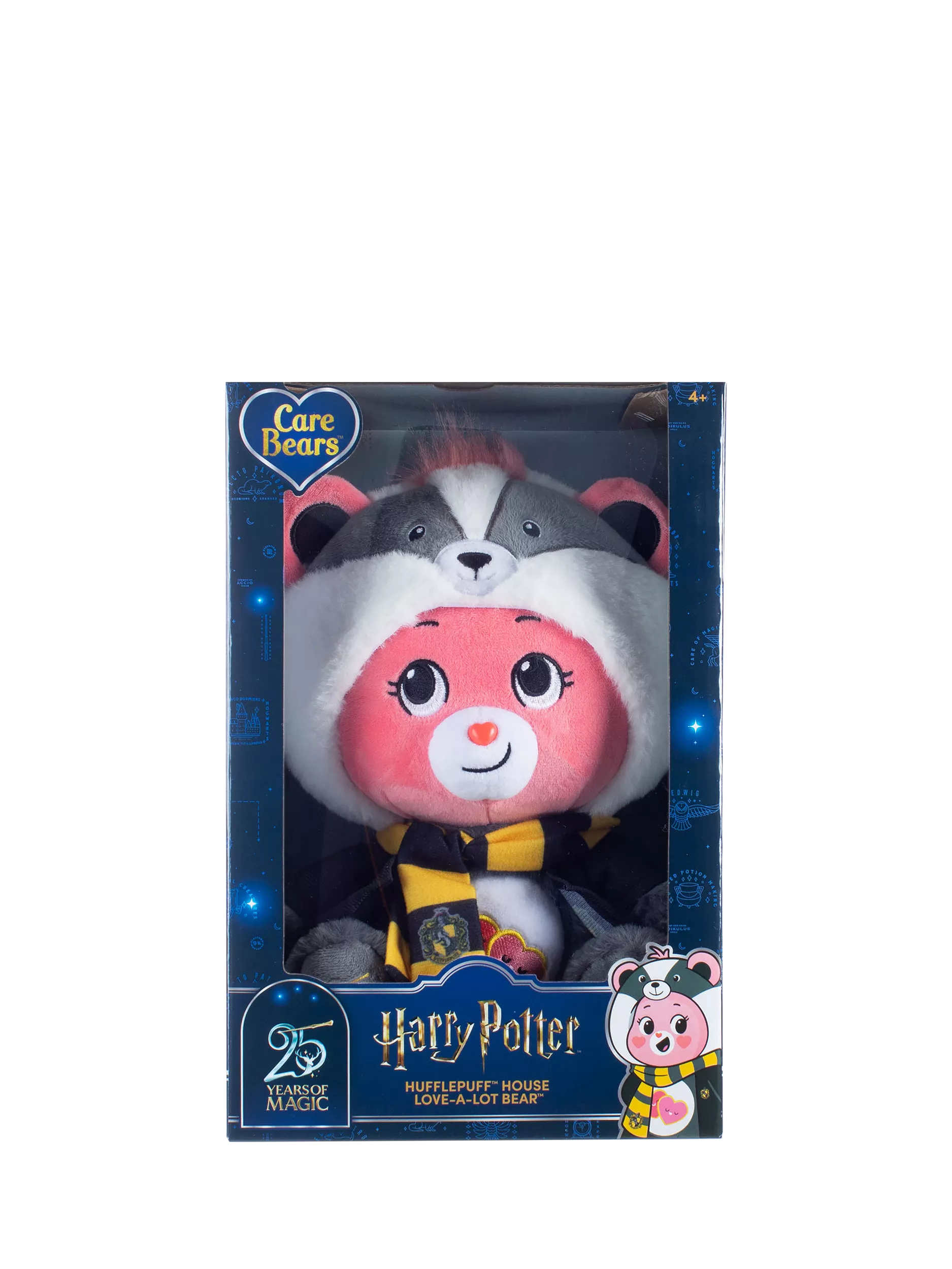 Care Bears Harry Potter Hufflepuff Love-a-Lot Bear plush, UK version