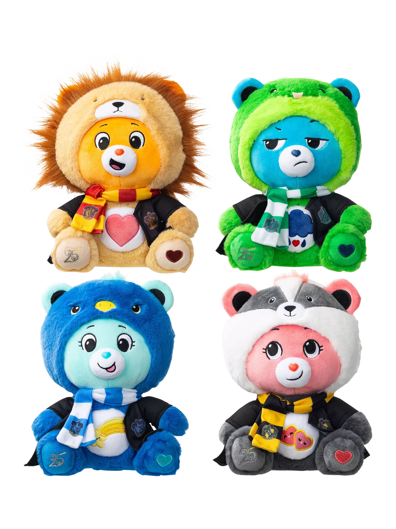 Care Bears Harry Potter Hufflepuff Love-a-Lot Bear plush, UK version