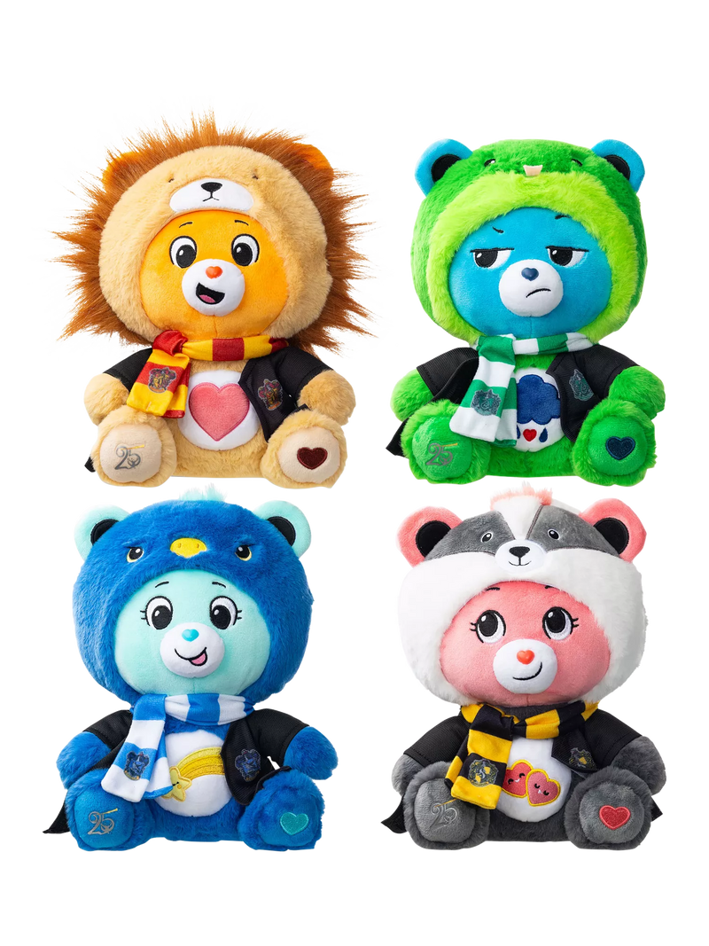 Care Bears Harry Potter Hufflepuff Love-a-Lot Bear plush, UK version