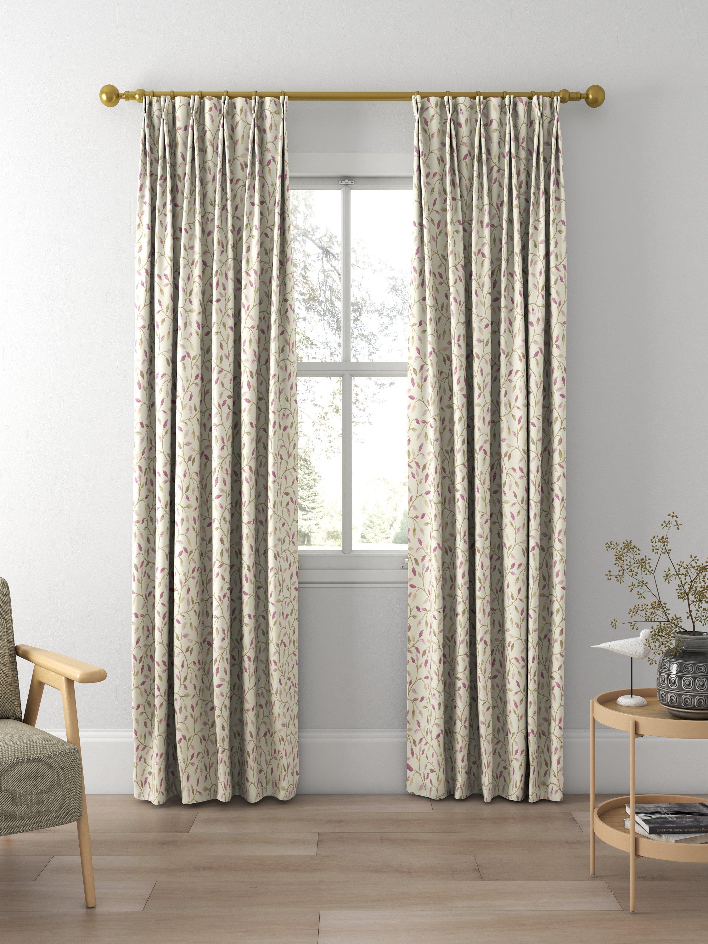 Voyage Cervino curtains or roman blind mulberry fabric - British product