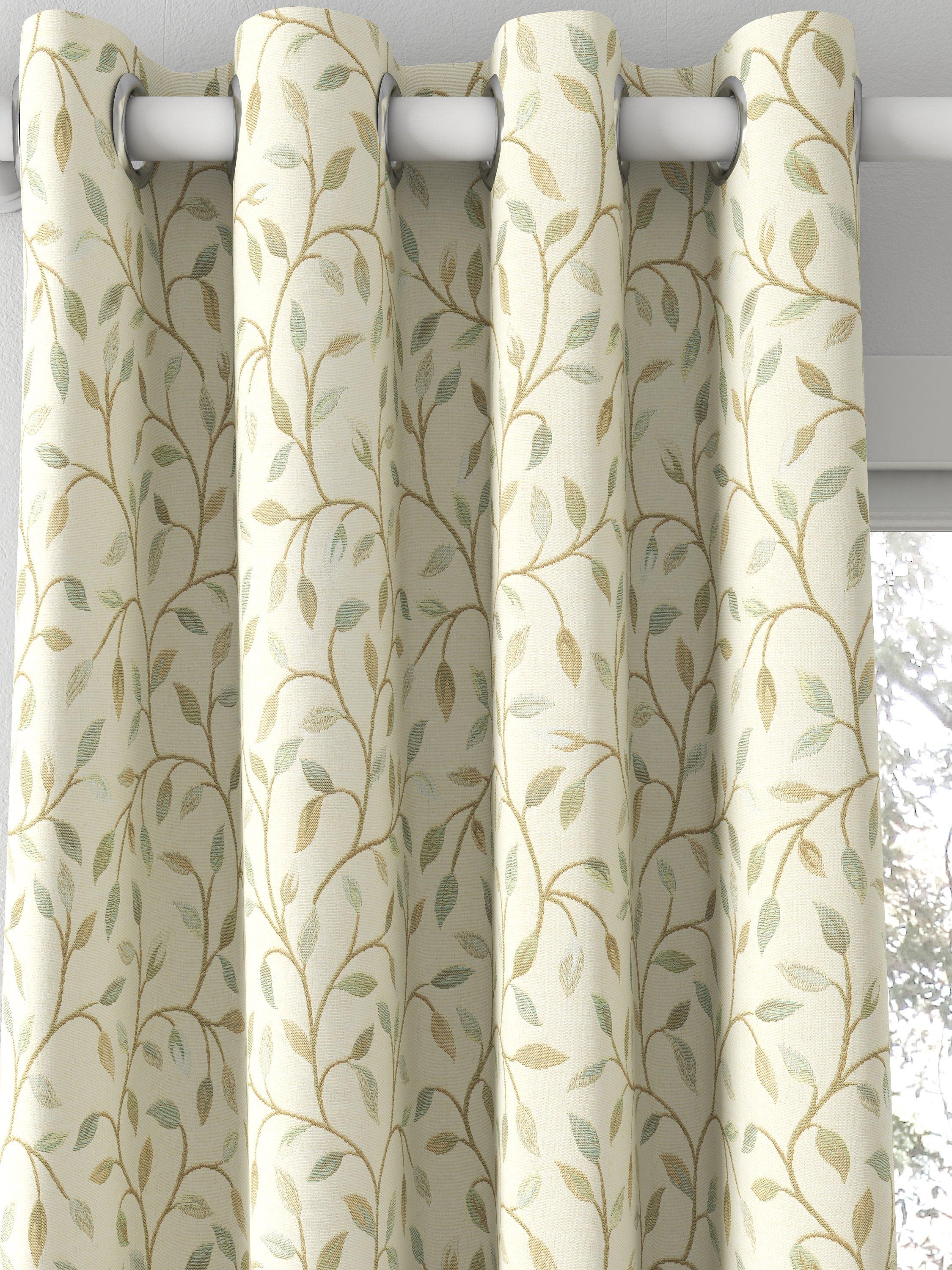 Voyage Cervino Robins Egg floral curtain fabric (British brand)