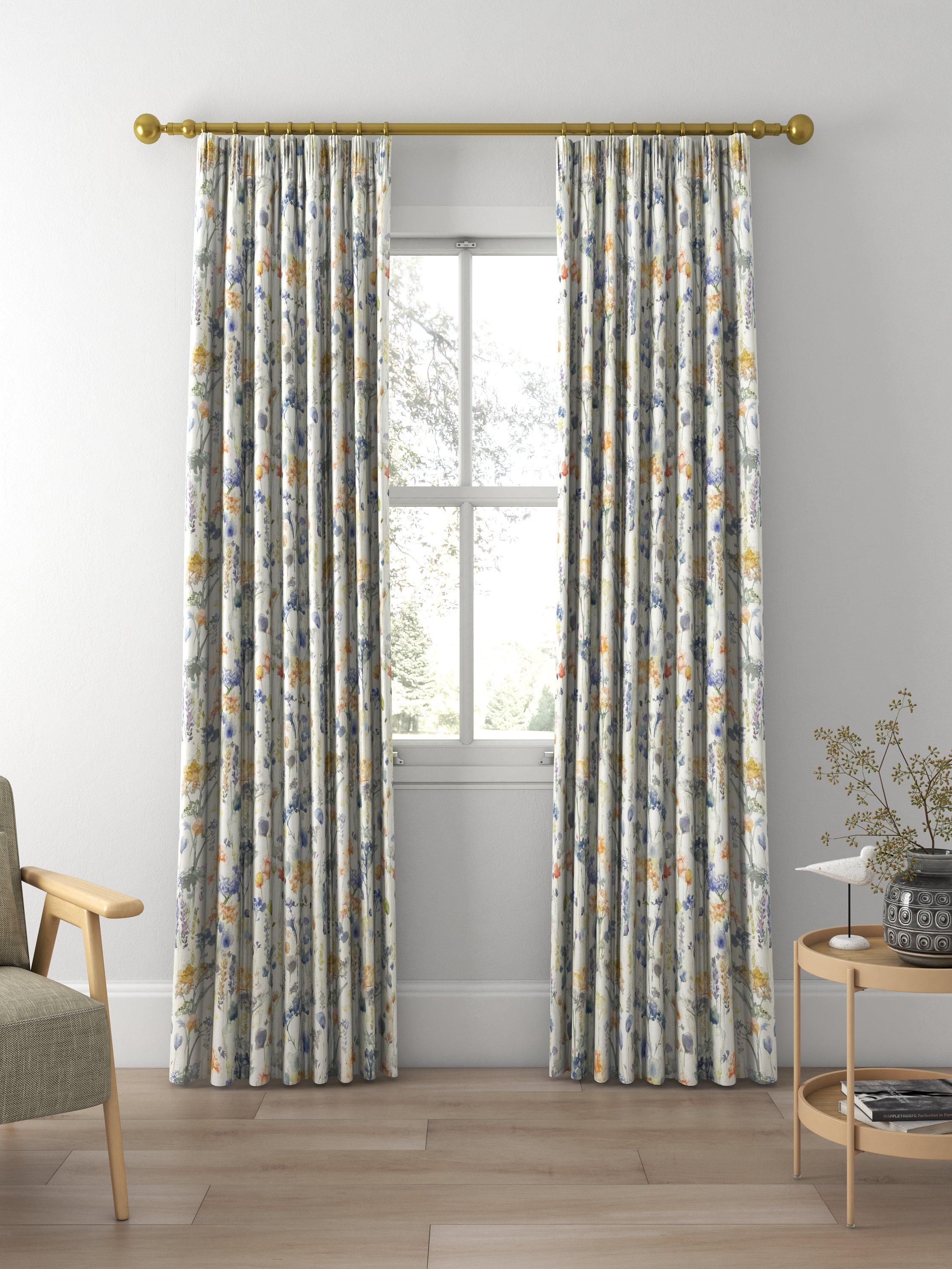 Voyage made to measure curtains Clementine floral fabric, UK version
