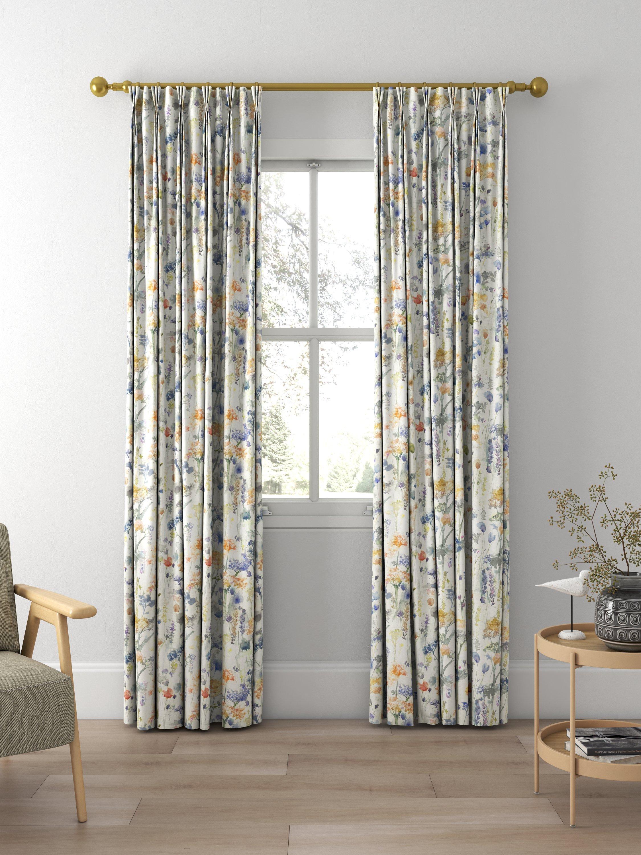 Voyage made to measure curtains Clementine floral fabric, UK version