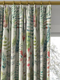 Voyage Kenton curtain fabric Pomegranate Silver 100x140cm, UK version