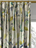 Voyage lemon floral curtains 100cm drop (British brand)