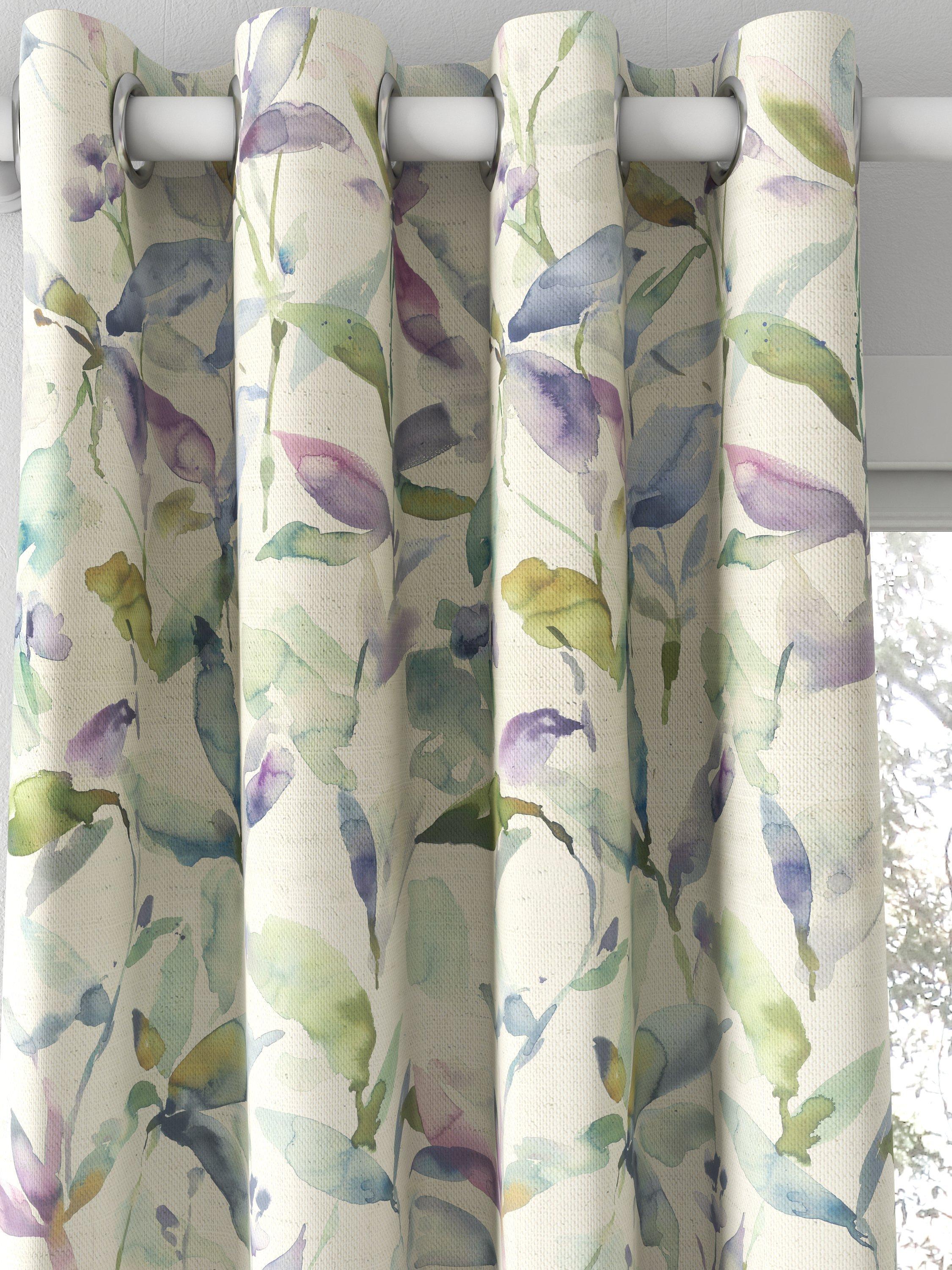Voyage Naura floral made to measure curtain fabric, UK version