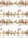 Voyage Wilderness animal pattern fabric 100x140cm - British product