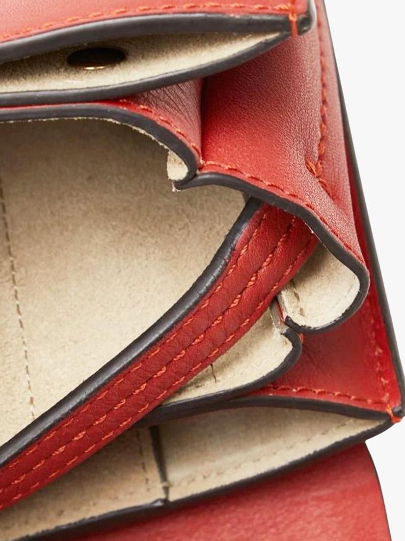 Chloé red Faye suede shoulder bag - British product